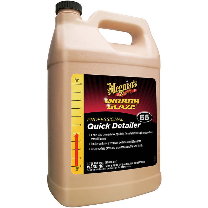 Meguiar’s Mirror Glaze Quick Detailer  1 Gallon  Boat Box