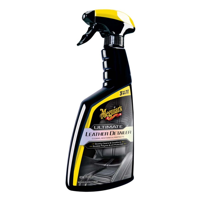 Meguiar’s Ultimate Leather Detailer  16oz  Boat Box