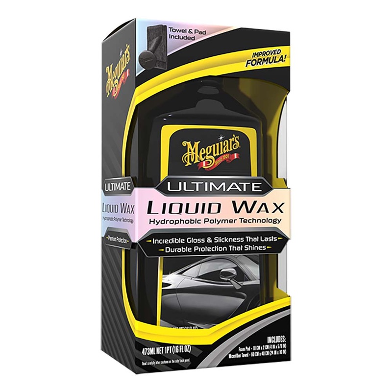 Meguiar’s Ultimate Liquid Wax  16oz  Boat Box
