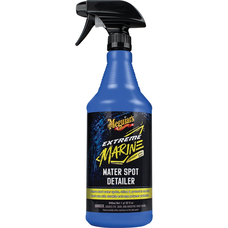 Meguiars Extreme Marine  Water Spot Detailer  Boat Box