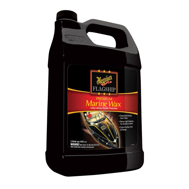 Meguiars Flagship Premium Marine Wax  1 Gallon  Boat Box