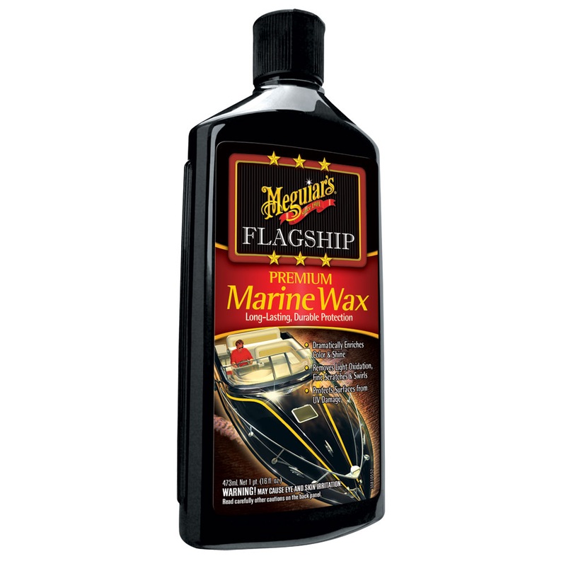 Meguiars Flagship Premium Marine Wax  16oz  Boat Box