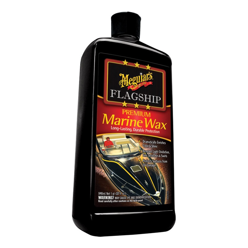 Meguiars Flagship Premium Marine Wax  32oz  Boat Box