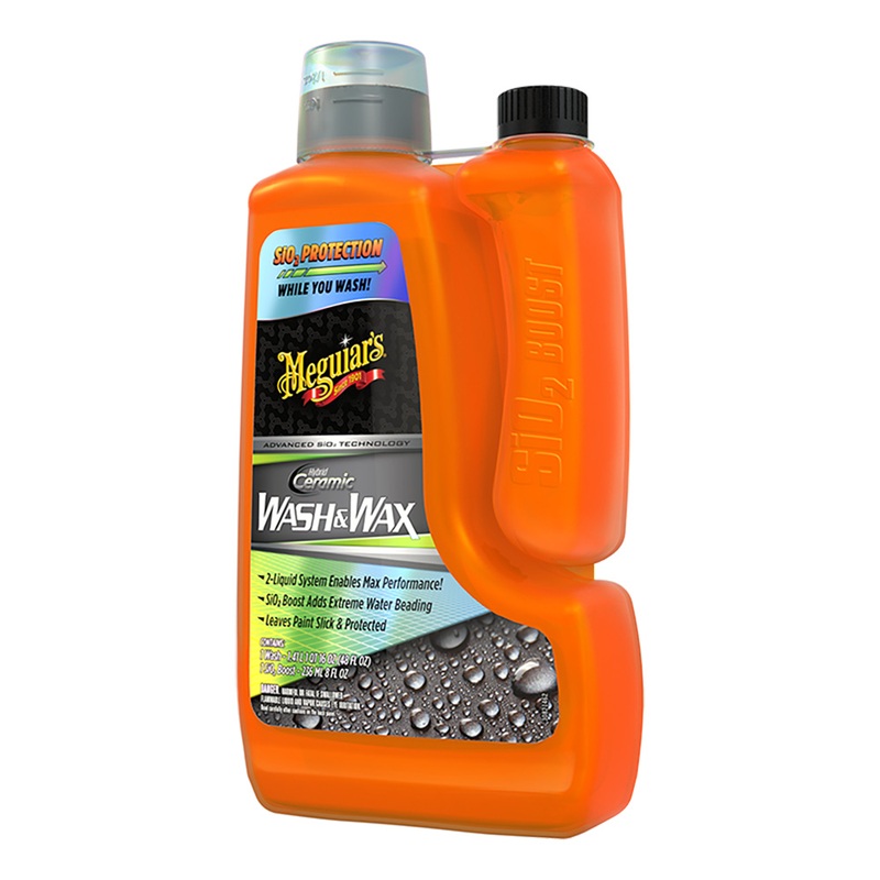 Meguiars Hybrid Ceramic Wash & Wax  48oz  Boat Box