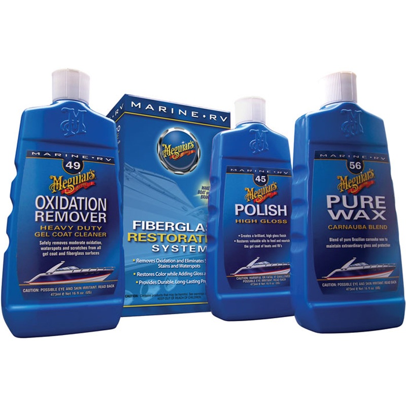 Meguiars MG Fiberglass Oxidation Removal Kit  Boat Box