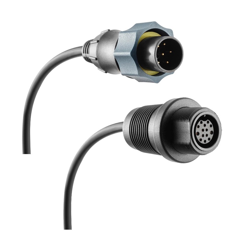Minn Kota MKR-DSC-10 DSC Transducer Adapter Cable  Lowrance 7-PIN  Boat Box