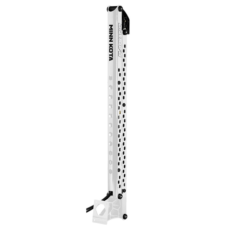 Minn Kota Raptor 8′ Shallow Water Anchor w/Active Anchoring  White  Boat Box