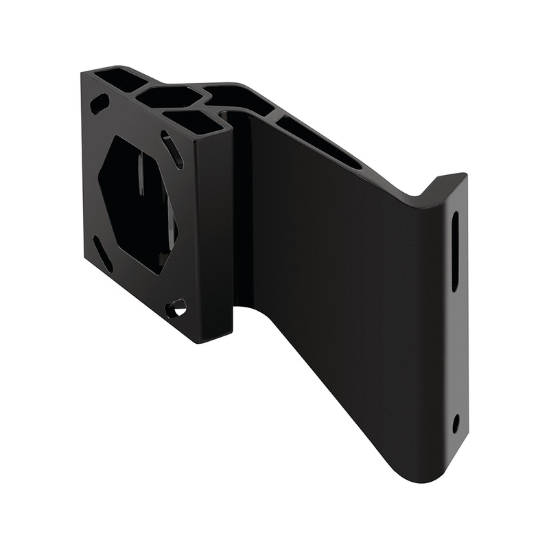 Minn Kota Raptor Jack Plate Adapter Bracket  Port  2 Setback  4 Rise  Black  Boat Box