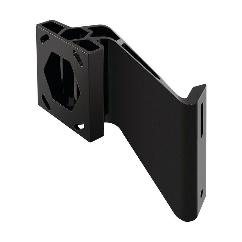 Minn Kota Raptor Jack Plate Adapter Bracket  Port  2 Setback  6 Rise  Black  Boat Box