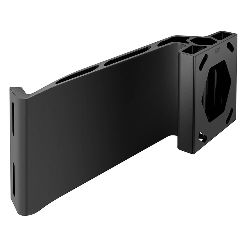 Minn Kota Raptor Jack Plate Adapter Bracket  Starboard  8 Setback  6 Rise  Black  Boat Box