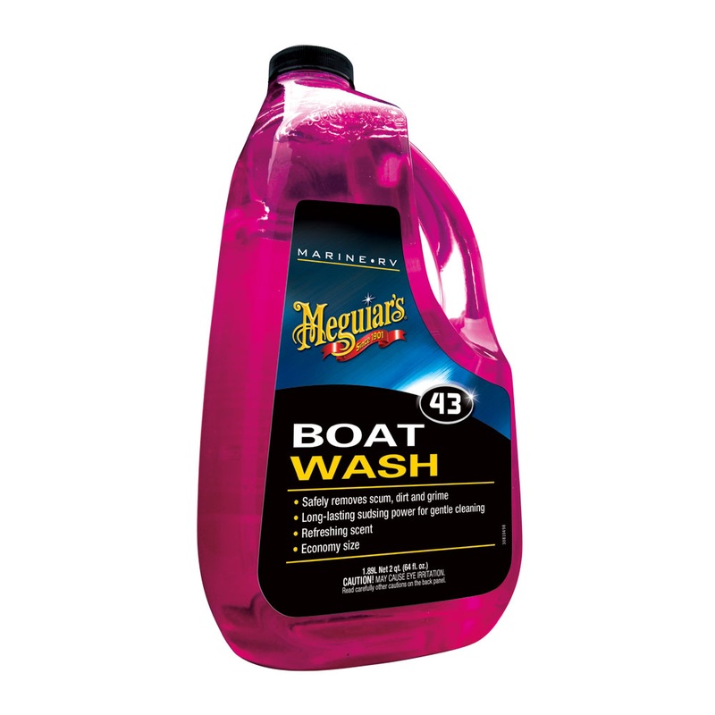 Meguiars #43 Marine Boat Soap  64oz  Boat Box