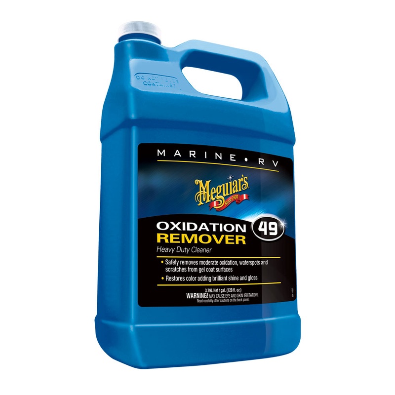 Meguiars #49 Mirror Glaze HD Oxidation Remover  1 Gallon  Boat Box