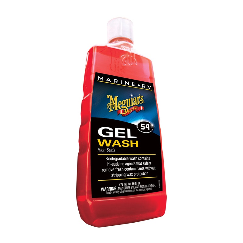 Meguiars #54 Boat Wash Gel  16oz  Boat Box