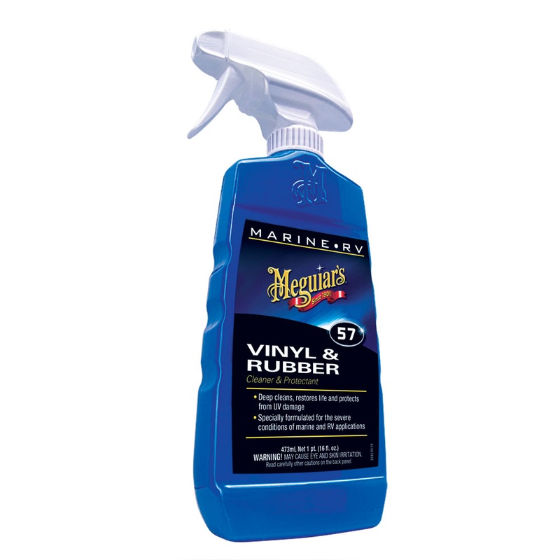 Meguiars #57 Vinyl and Rubber Clearner/Conditioner  16oz  Boat Box