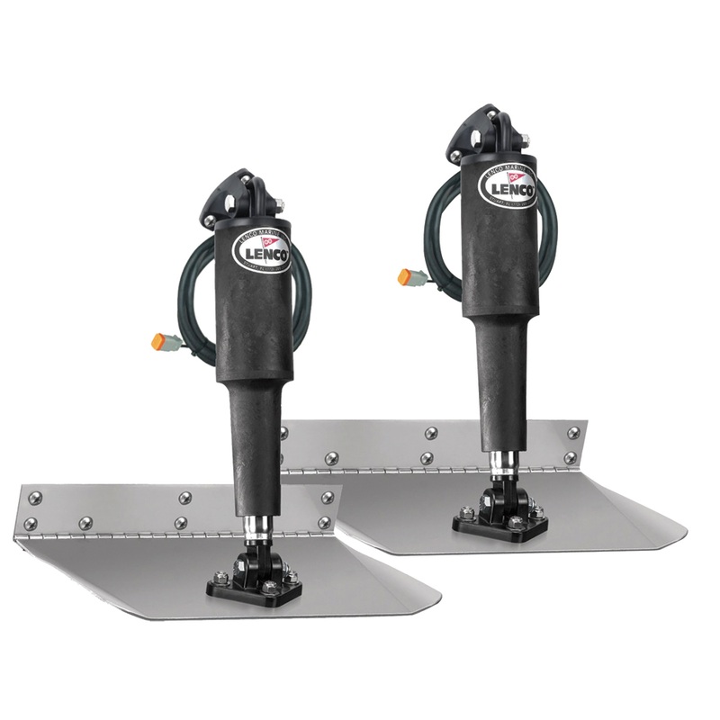 Lenco 9 x 12 Standard Trim Tab Kit without Switch Kit 12V  Boat Box