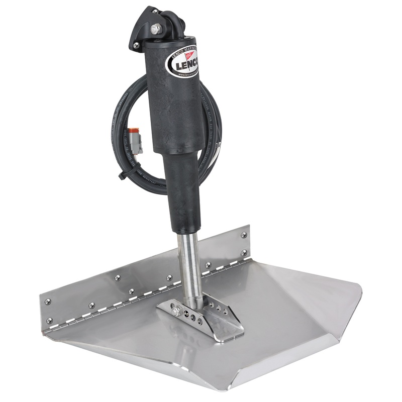 Lenco 9 x 14 Airboat Trim Tab Kit w/o Switch  Boat Box