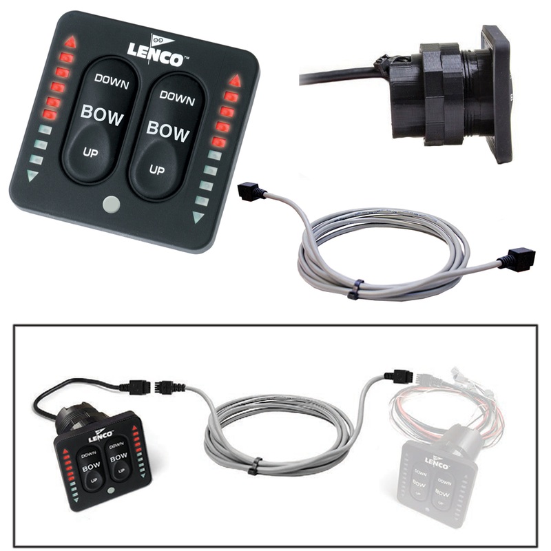 Lenco Flybridge Kit f/ LED Indicator Key Pad f/All-In-One Integrated Tactile Switch  20  Boat Box