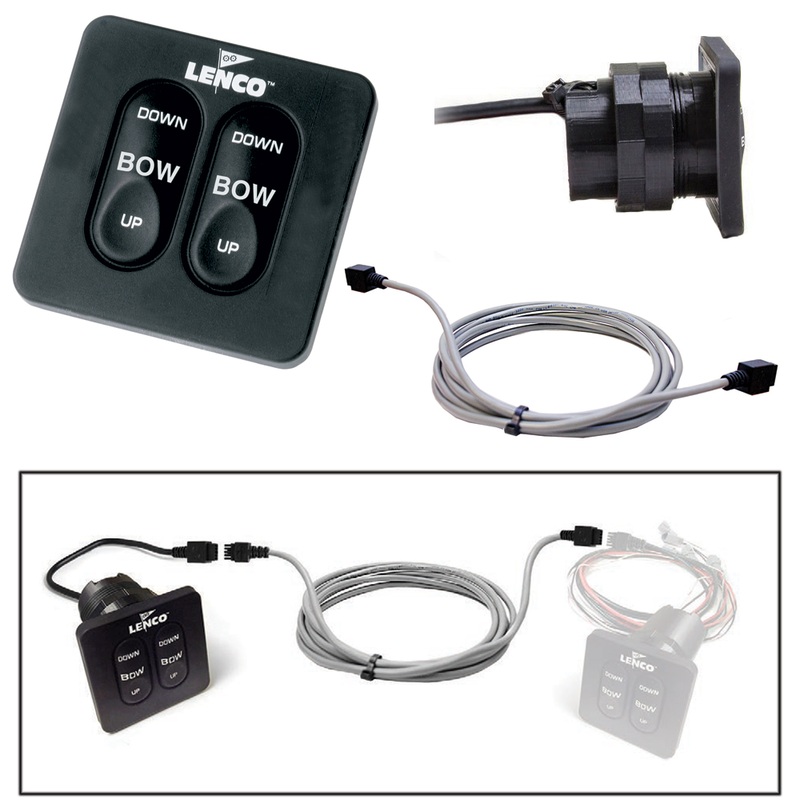 Lenco Flybridge Kit f/Standard Key Pad f/All-In-One Integrated Tactile Switch  10  Boat Box
