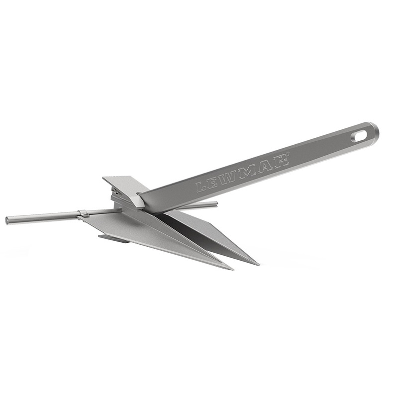 Lewmar LFX-7 Anchor  Aluminum Alloy  7lb f/ 28-33 Boats  Boat Box