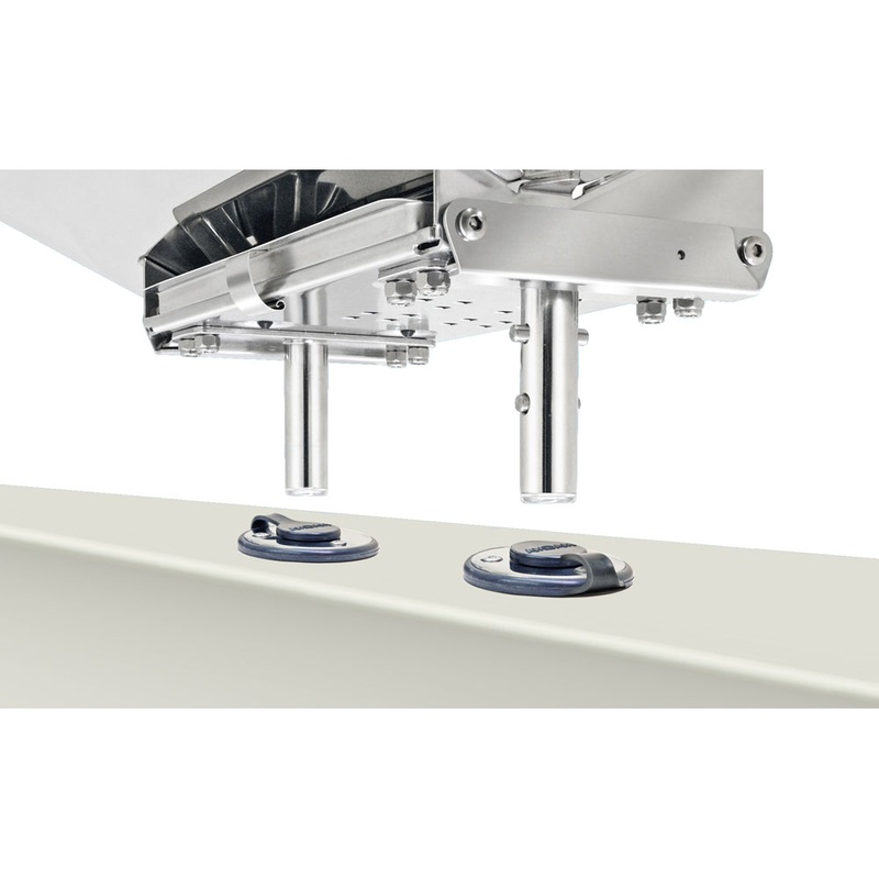 Magma Dual Locking Flush Deck Socket Mount  Boat Box