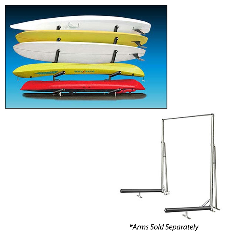 Magma Floor/Dock Basic Upright Rack System  Boat Box