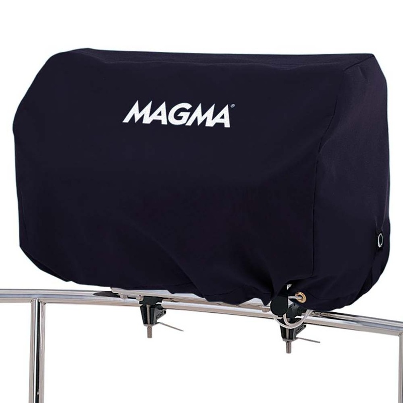 Magma Rectangular 12 x 18 Grill Cover  Navy Blue  Boat Box
