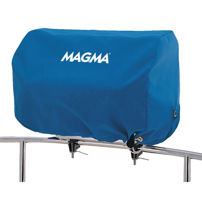 Magma Rectangular Grill Cover  12 x 18  Pacific Blue  Boat Box