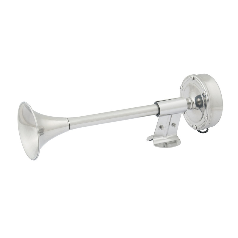 Marinco 12V Compact Single Trumpet Electric Horn  Boat Box