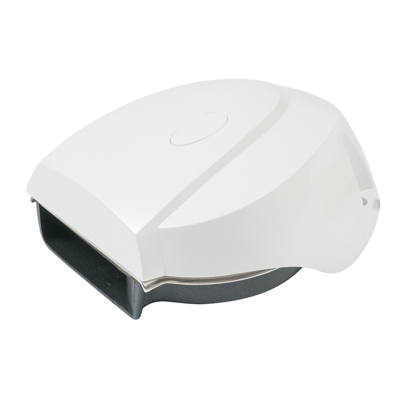 Marinco 12V MiniBlast Compact Single Horn w/White Cover  Boat Box