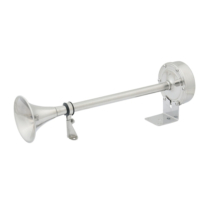 Marinco 24V Single Trumpet Electric Horn  Boat Box