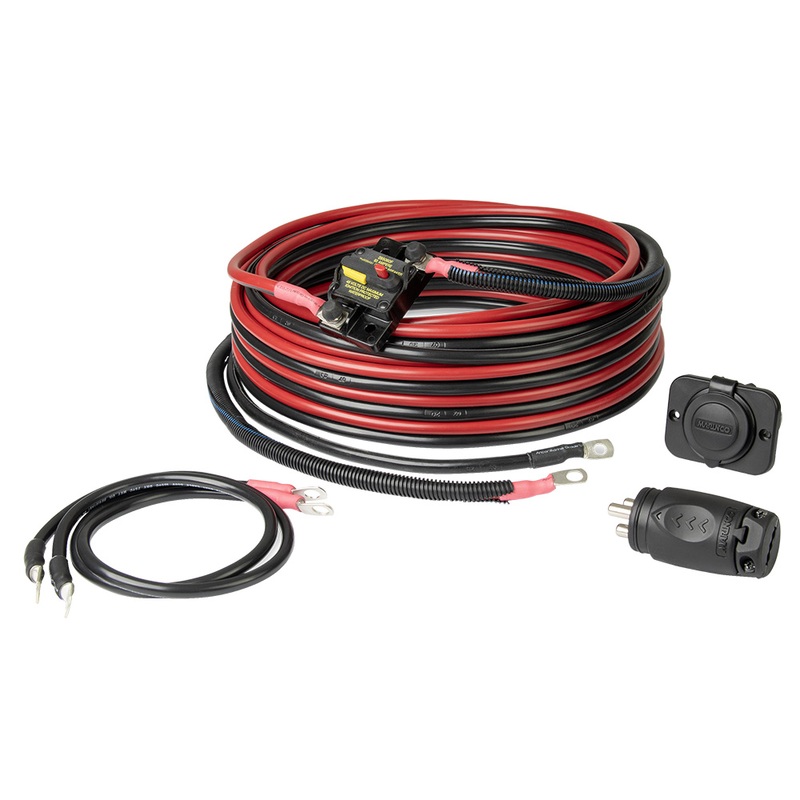 Marinco 36V Trolling Motor Wiring Kit w/70A Plug & Receptacle  Boat Box