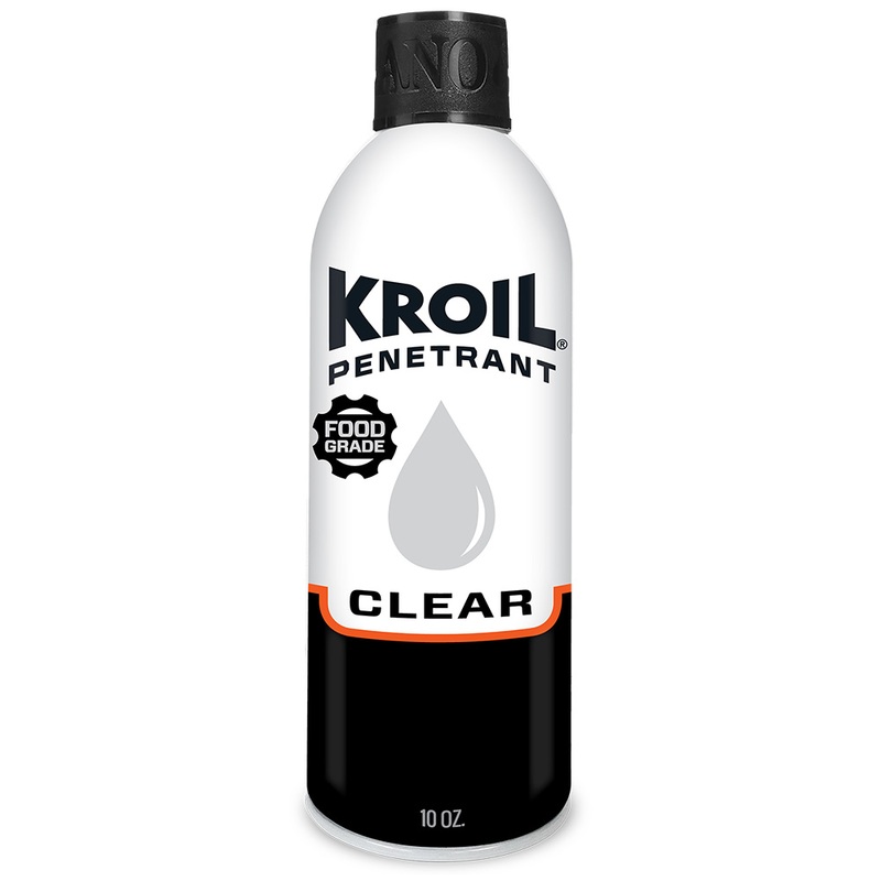 Kroil Clear Food Grade Penetrating Oil  Aerosol  10oz Can  Boat Box