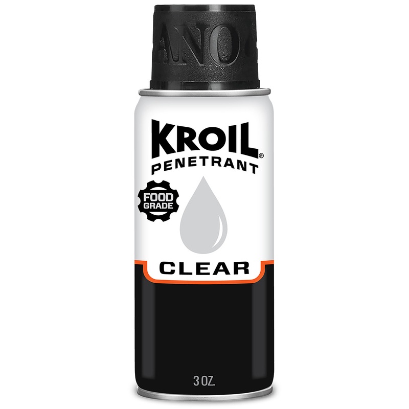 Kroil Clear Food Grade Penetrating Oil  Aerosol  3oz Can  Boat Box