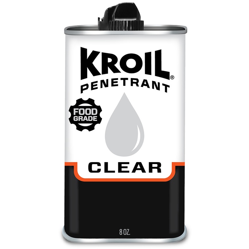 Kroil Clear Food Grade Penetrating Oil  Drip  8oz Can  Boat Box