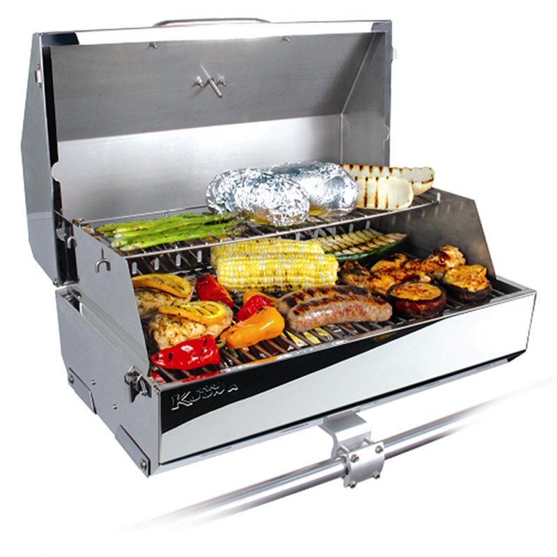 Kuuma Elite 316 Gas Grill  Boat Box