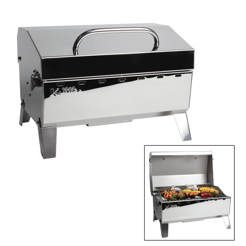Kuuma Stow N’ Go 125 Gas Grill  Compact  Boat Box