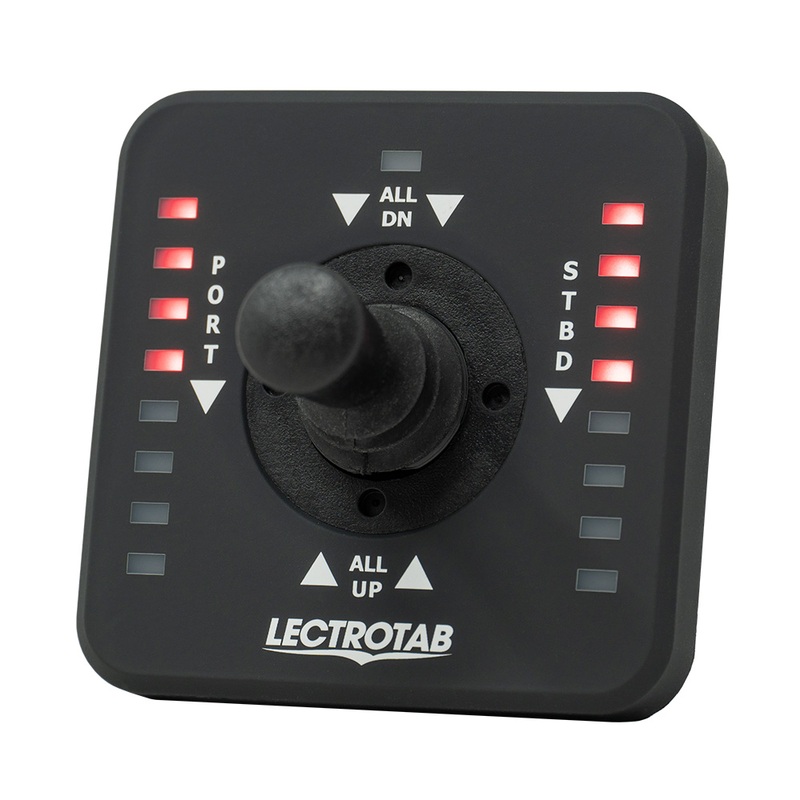 Lectrotab Joystick LED Trim Tab Control  Boat Box