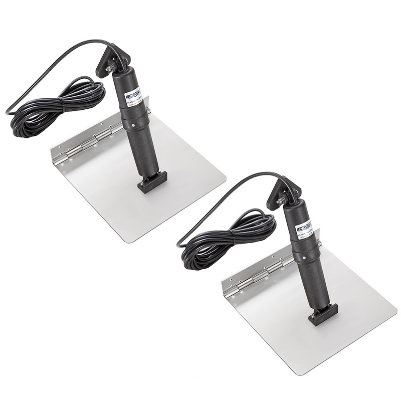 Lectrotab XKA Stainless Steel Trim Tab  12 x 9  Boat Box