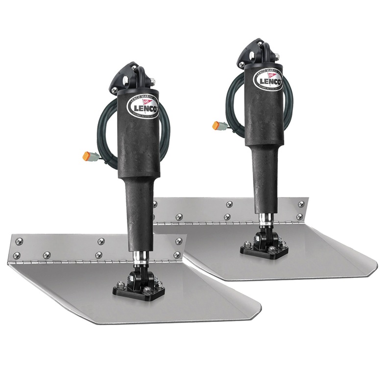 Lenco 12 x 12 Standard Trim Tab Kit without Switch Kit 12V  Boat Box