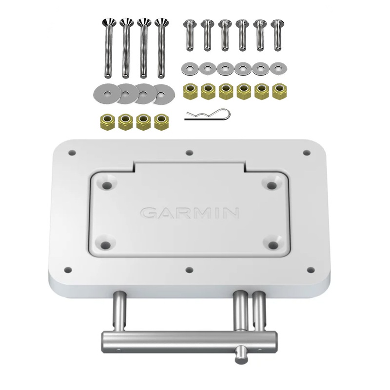 Garmin Quick Release Plate System  White  Boat Box