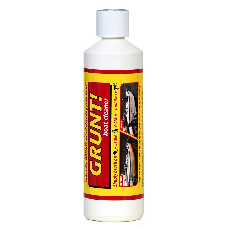 GRUNT! 16oz Boat Cleaner  Removes Waterline & Rust Stains  Boat Box