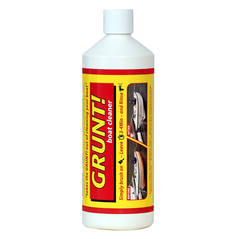 GRUNT! 32oz Boat Cleaner  Removes Waterline & Rust Stains  Boat Box