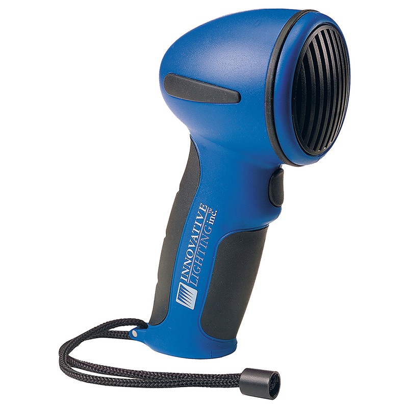 Innovative Lighting Handheld Electric Horn  Blue  Boat Box