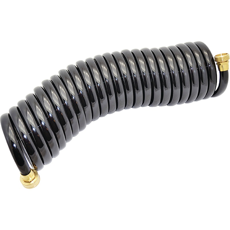 Johnson Pump Coiled Wash Down Hose  25′  1/2 Diameter  Boat Box
