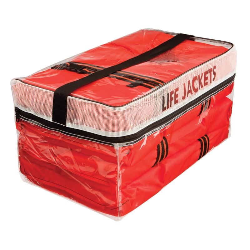 Kent 4-Pack of Adult Type II Vests in Stowage Bag  Boat Box