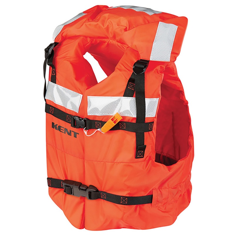 Kent Type 1 Commercial Adult Life Jacket  Vest Style  Universal  Boat Box