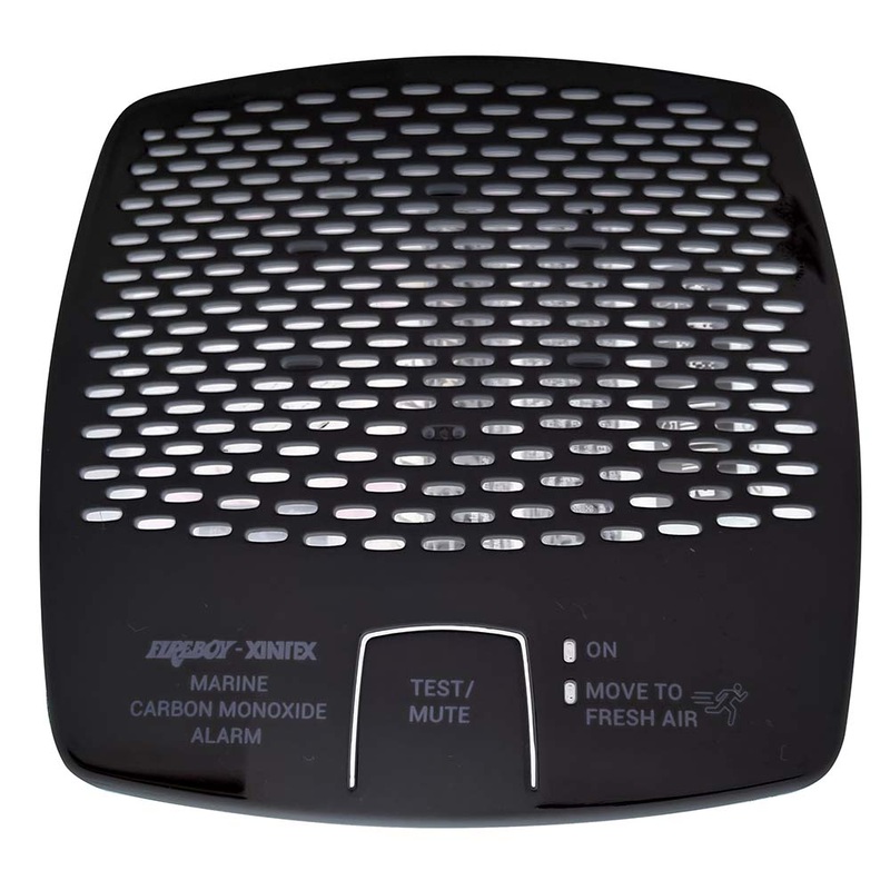 Fireboy-Xintex CO Alarm 12/24V DC  Black  Boat Box