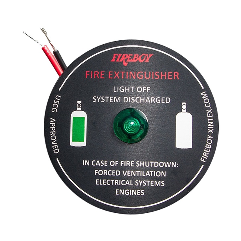 Fireboy-Xintex System Ready Panel Warning Light  Boat Box