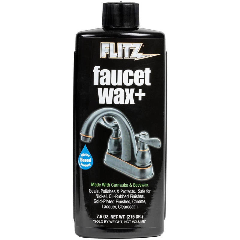Flitz Faucet Waxx Plus  7.6oz Bottle  Boat Box