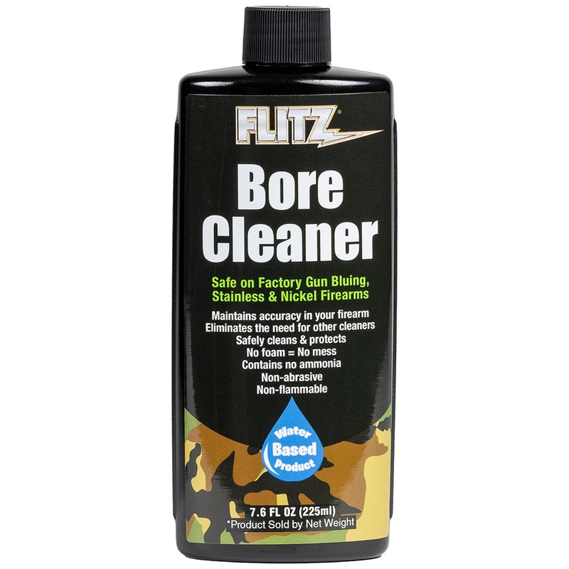 Flitz Gun Bore Cleaner  7.6 oz. Bottle  Boat Box